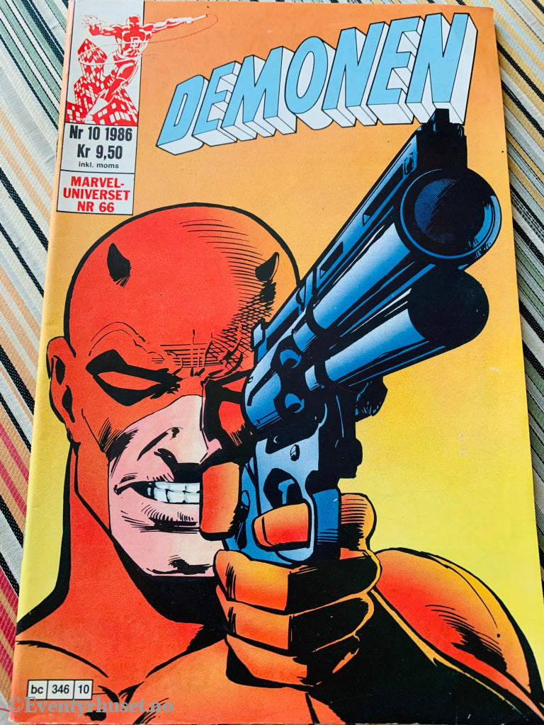 Demonen. 1986/10. Tegneserieblad
