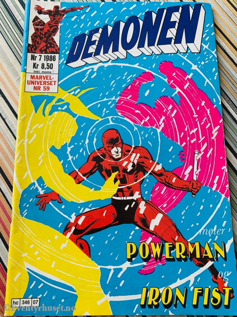 Demonen. 1986/07. Tegneserieblad