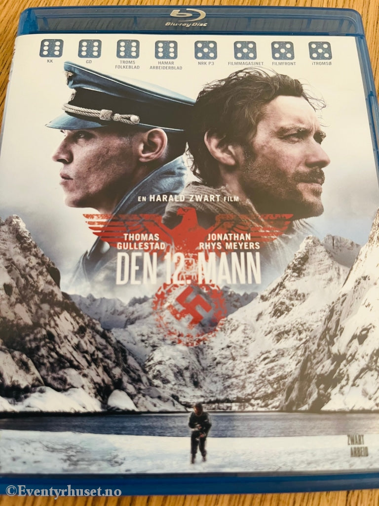 Den 12. Mann. Blu-Ray. Blu-Ray Disc