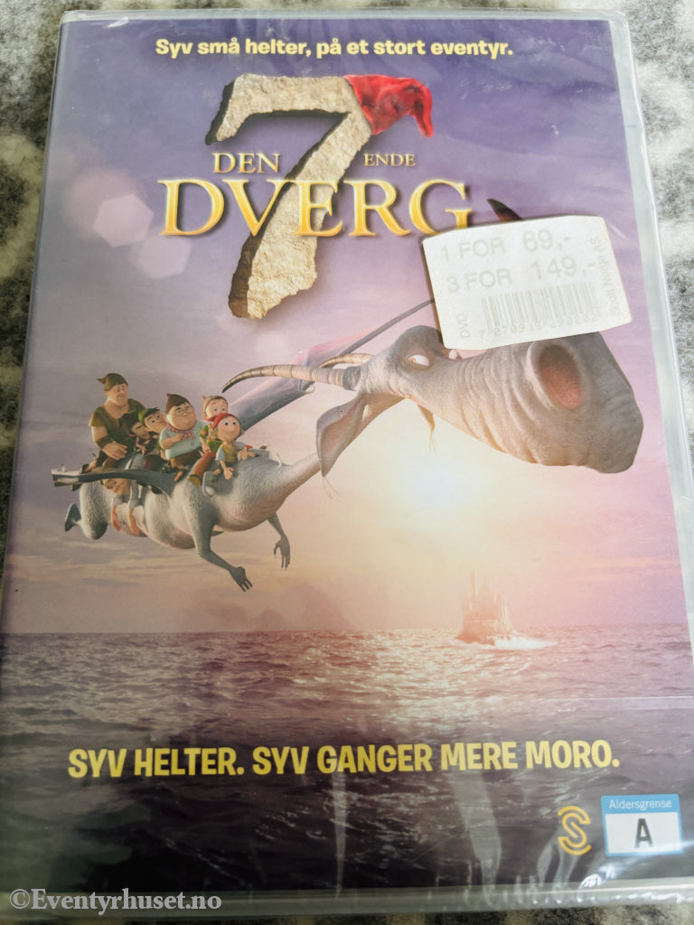 Den 7vende dverg. DVD. Ny i plast!
