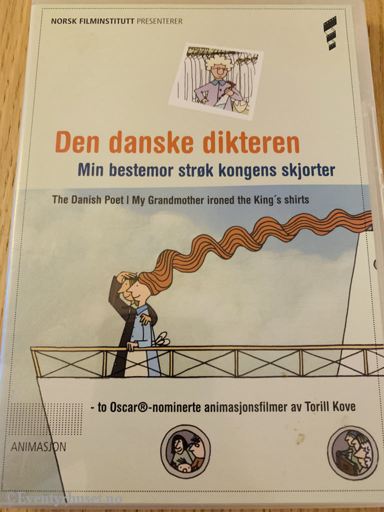 Den Danske Dikteren / Min Bestemor Strøk Kongens Skjorter. 2006/1999. Dvd. Dvd