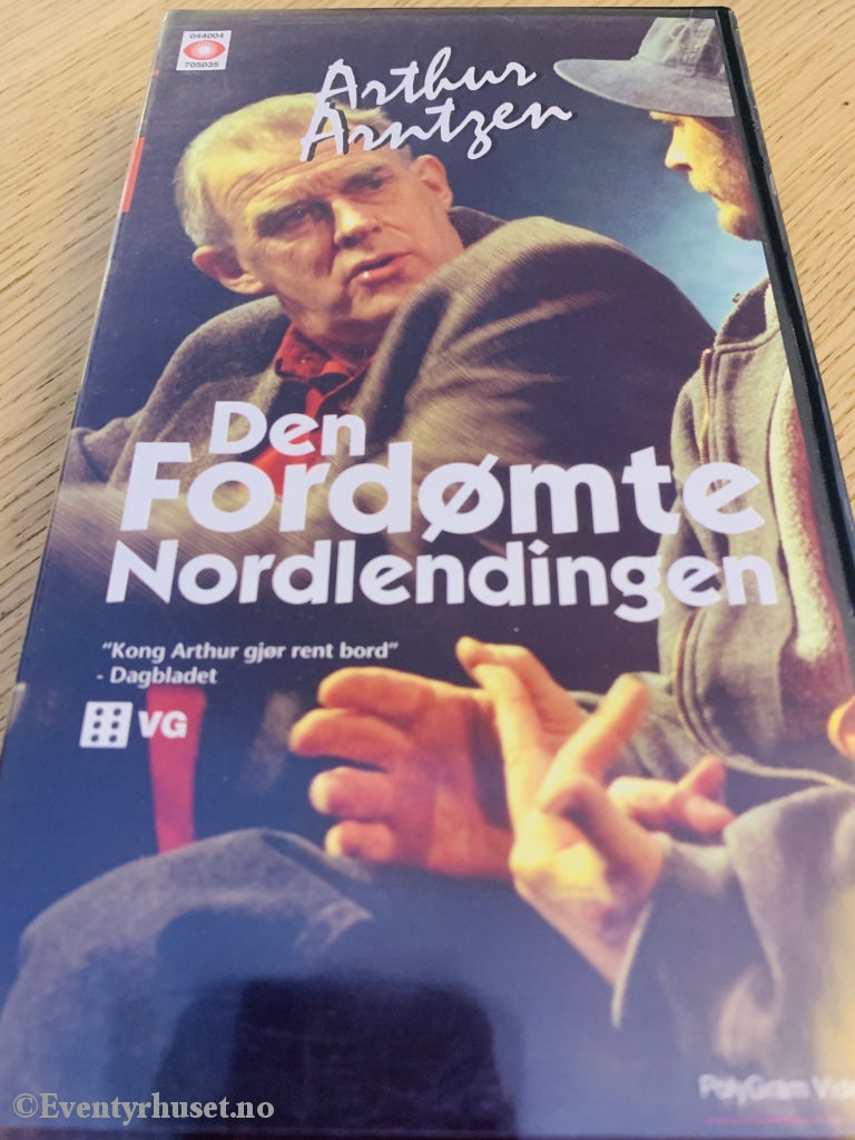 Den Fordømte Nordlendingen. 1997. Vhs. Vhs