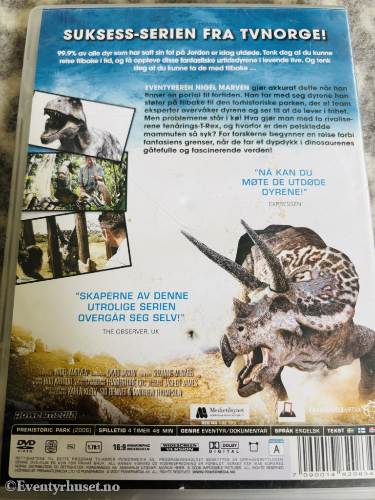Den forhistoriske parken. DVD.