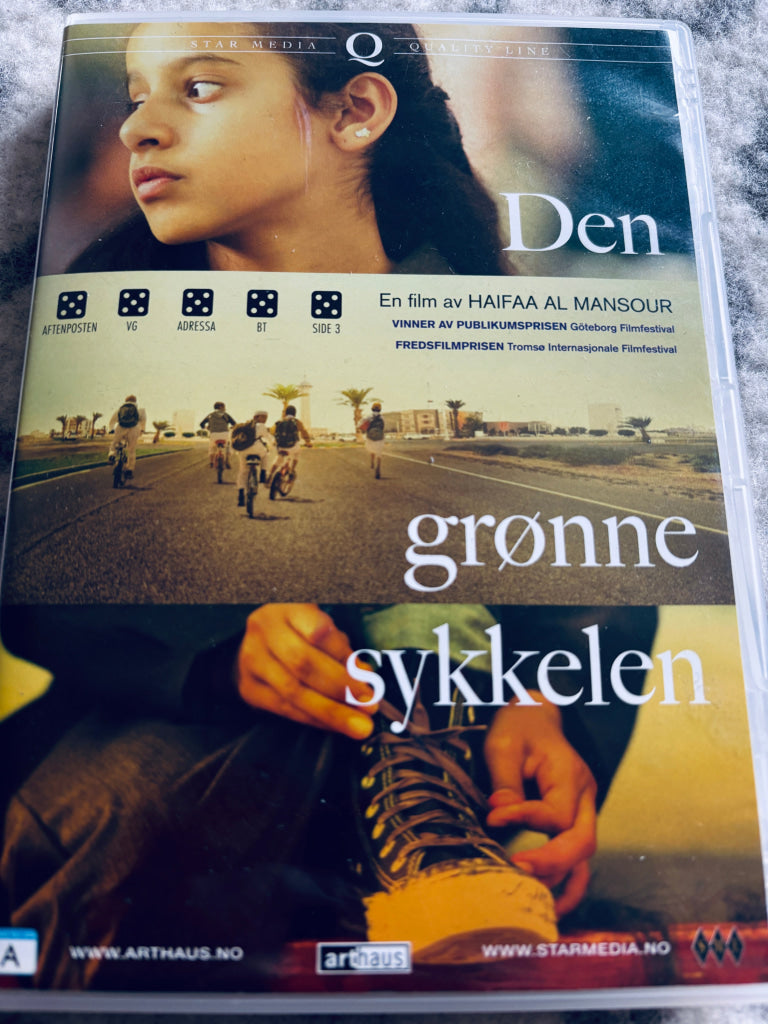 Den grønne sykkelen. DVD.