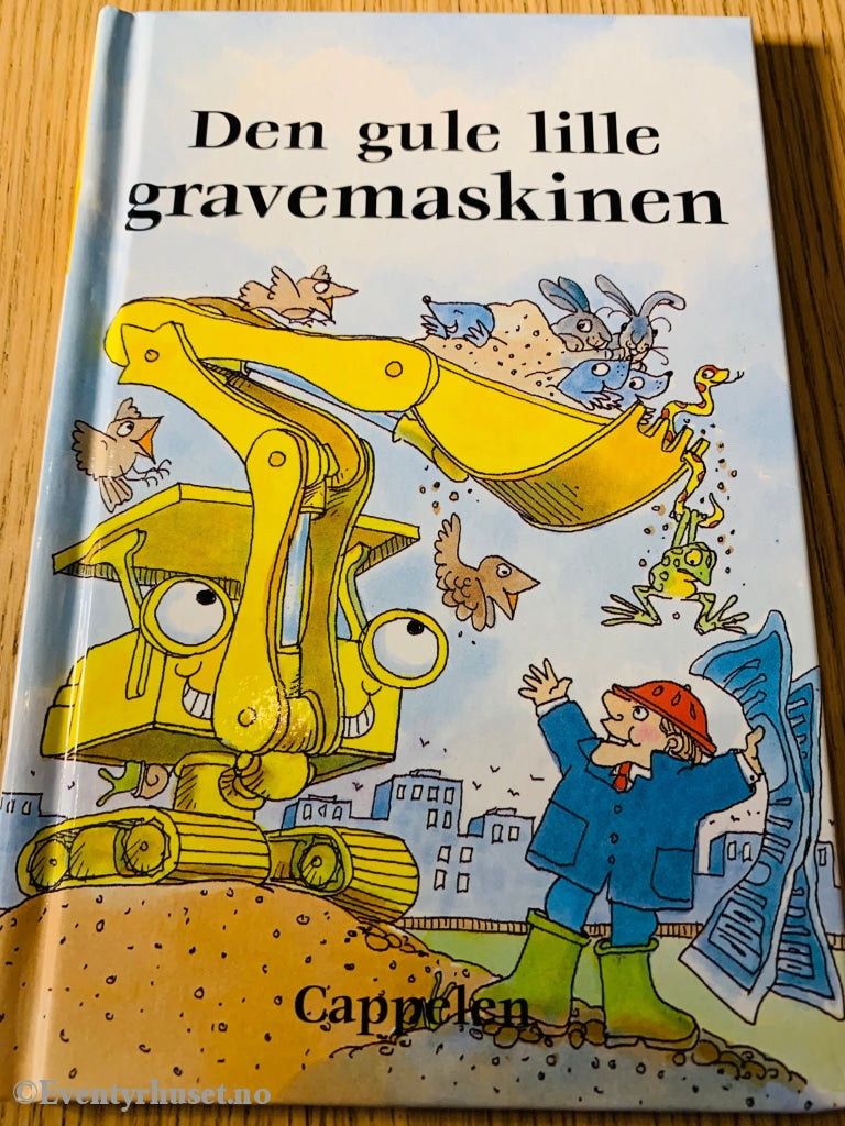 Den Gule Lille Gravemaskinen. Fortelling