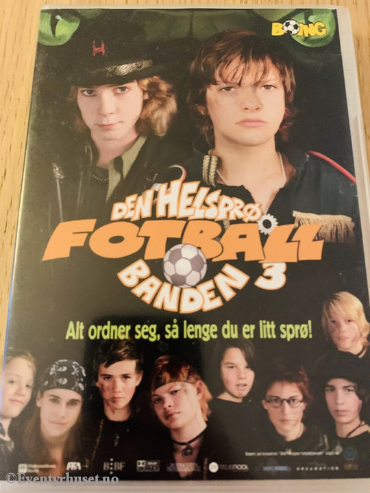 Den Helsprø Fotballbanden 3. Dvd. Dvd