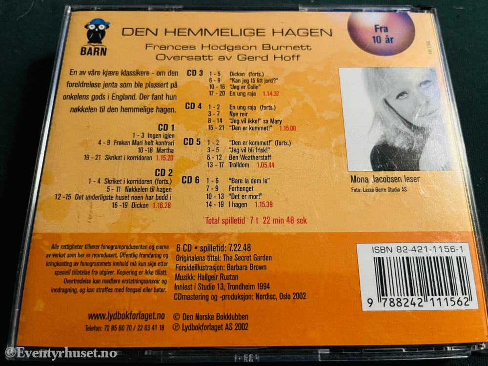 Den Hemmelige Hagen. 1994/02. Lydbok På 6 Cd.