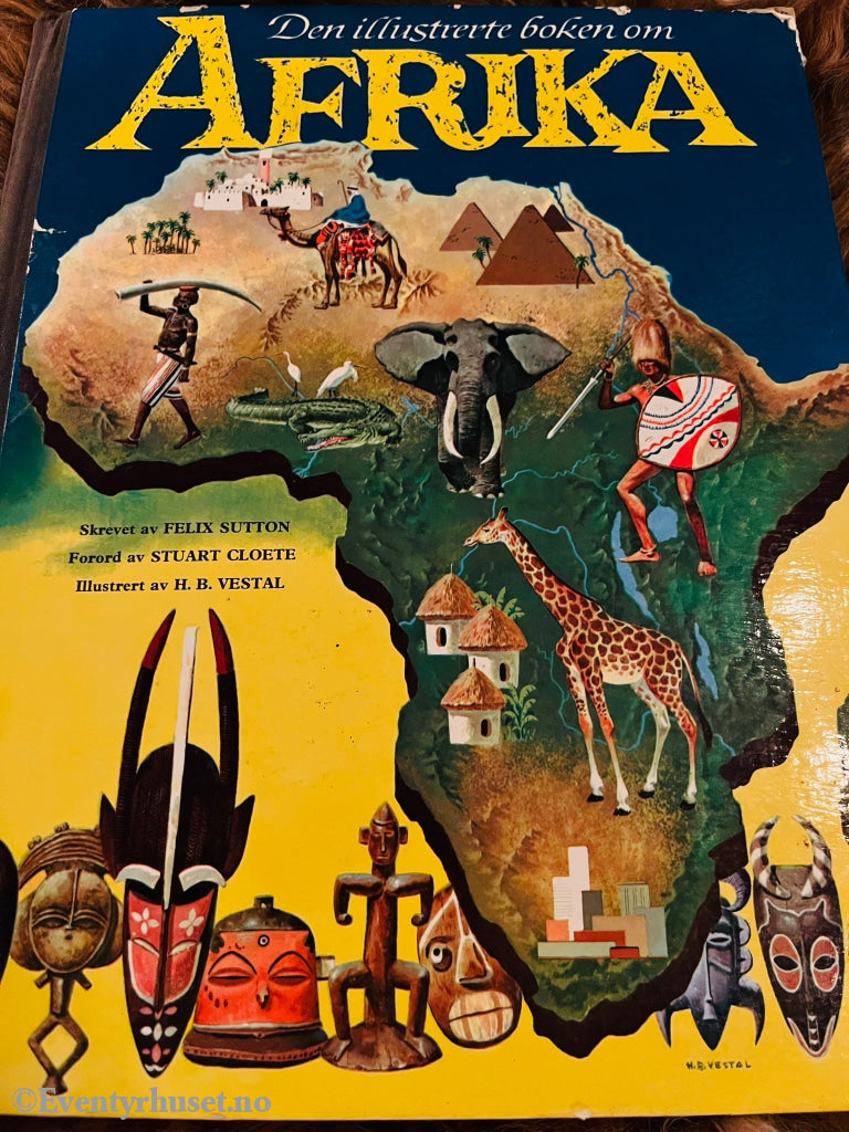 Den Illustrerte Boken Om Afrika. 1959/62. Fortelling