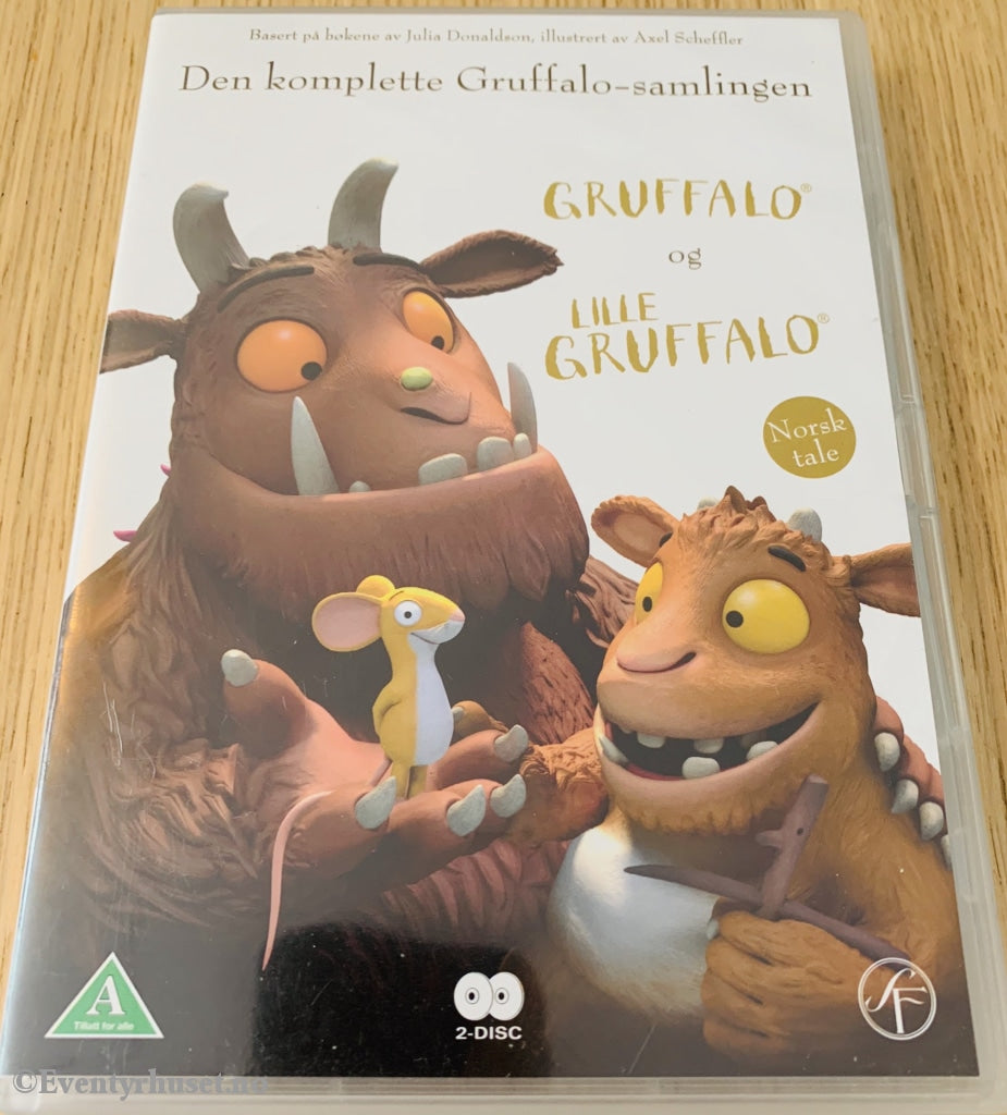 Den Komplette Gruffalo-Samlingen. Dvd. Dvd