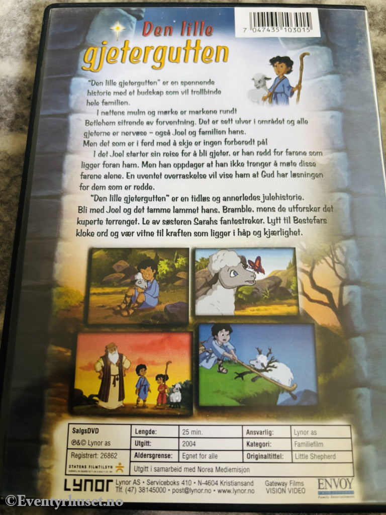 Den lille gjetergutten. DVD.