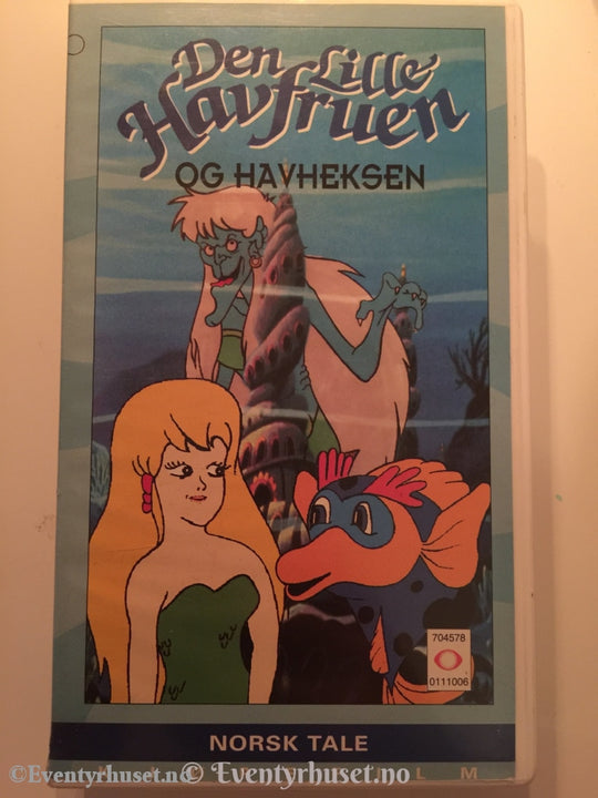 Den Lille Havfruen Og Havheksen. Vhs. Vhs