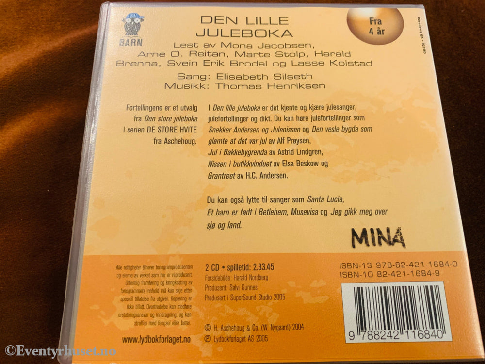Den Lille Juleboka. Lydbok På 2 Cd.