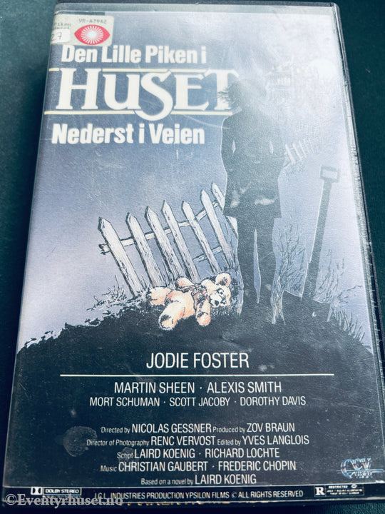 Den lille piken i huset nederst i veien. 1976. VHS Big Box. VHS Big Box