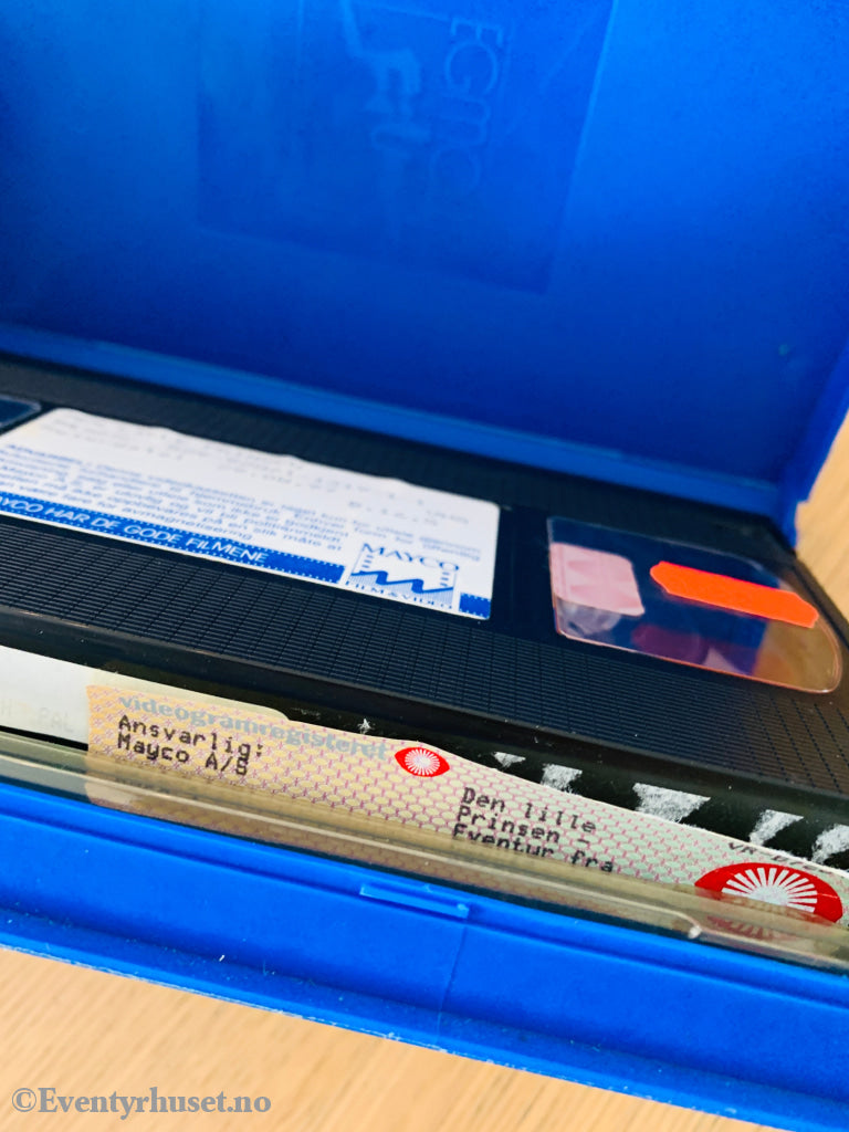 Den Lille Prinsen. Eventyr fra havet. 1983. VHS Big Box. VHS Big Box
