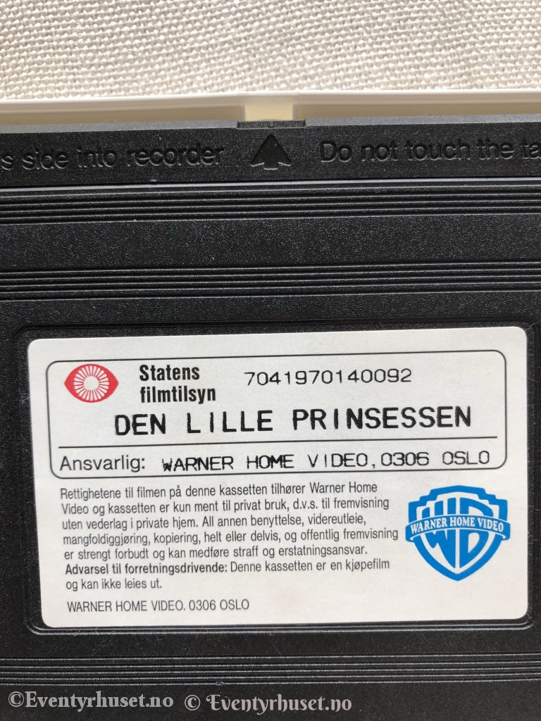 Den Lille Prinsessen. 1995. Vhs. Vhs