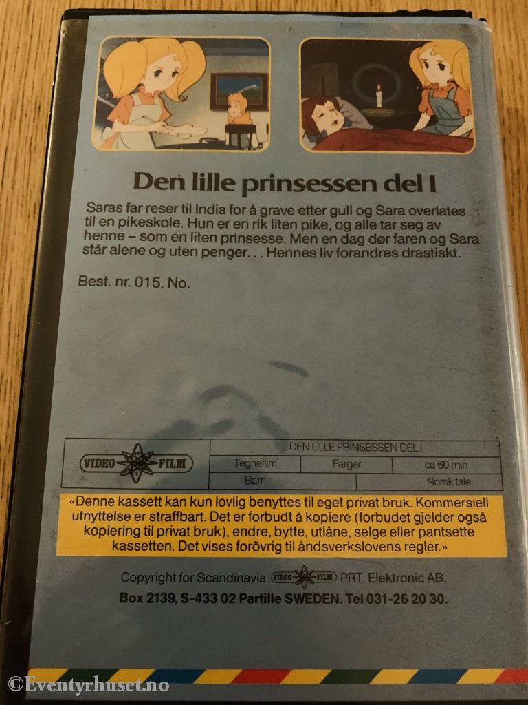 Den Lille Prinsessen. Del 1 (Eventyrstund). Beta-Film. Beta