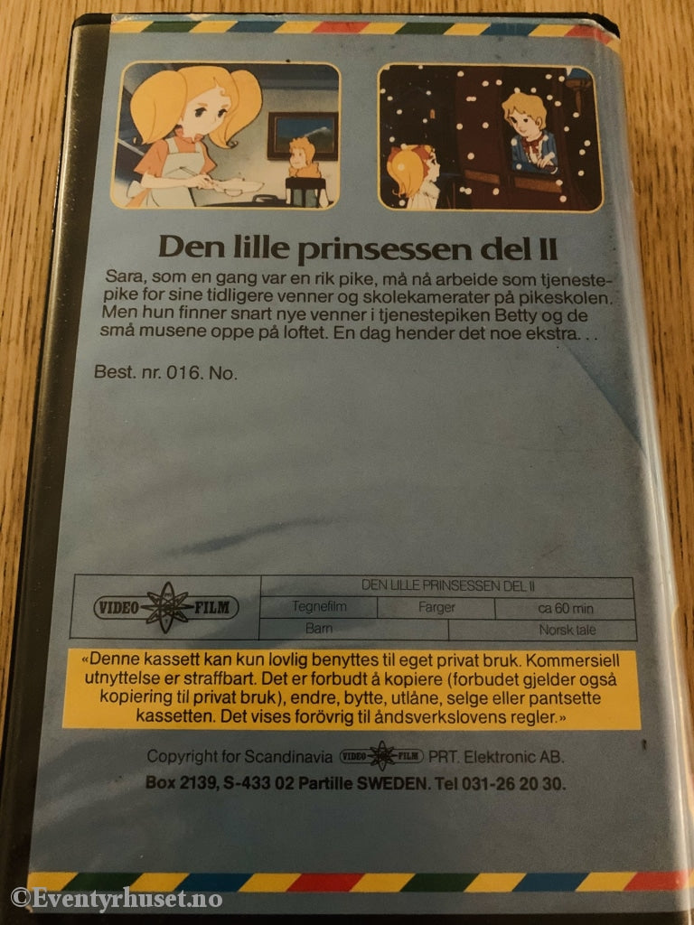 Den Lille Prinsessen. Del 2 (Eventyrstund). Beta-Film. Beta