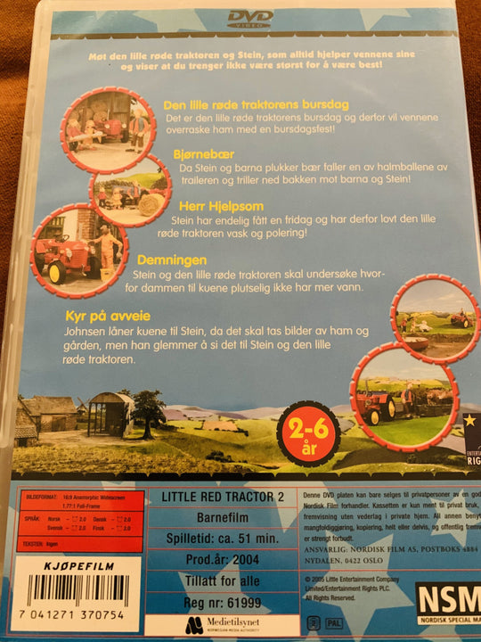 Den Lille Røde Traktoren - Bursdag. 2004. Dvd. Dvd
