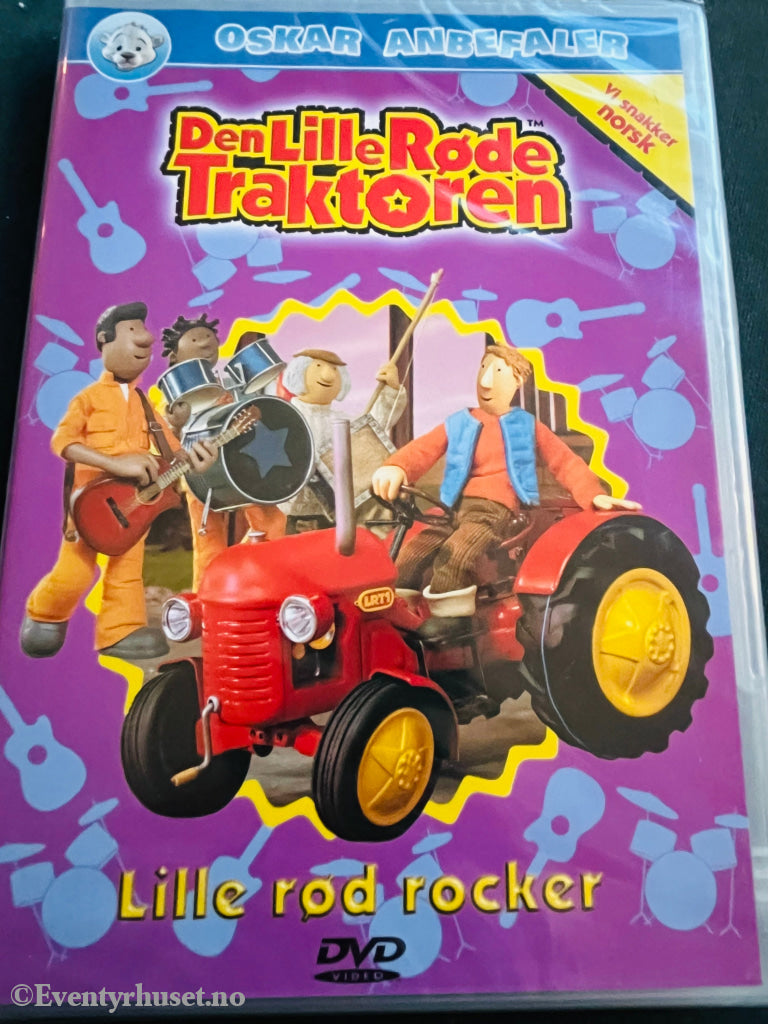 Den Lille Røde Traktoren - Lille Rød Rocker. 2004. Dvd. Ny I Plast! Dvd