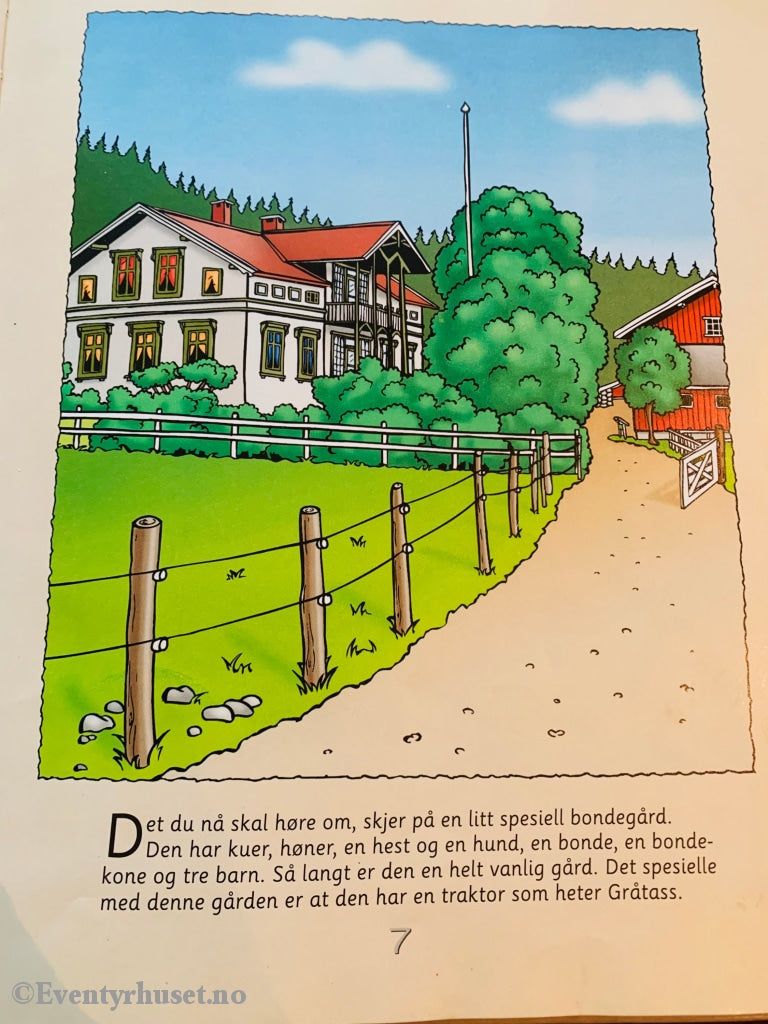 Den Lille Traktoren Gråtass. 1996. Fortelling