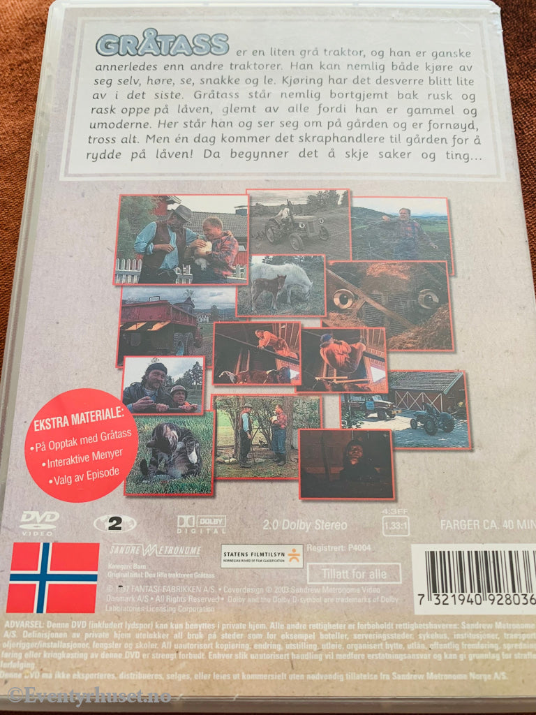 Gråtass. 1997. Dvd. Dvd