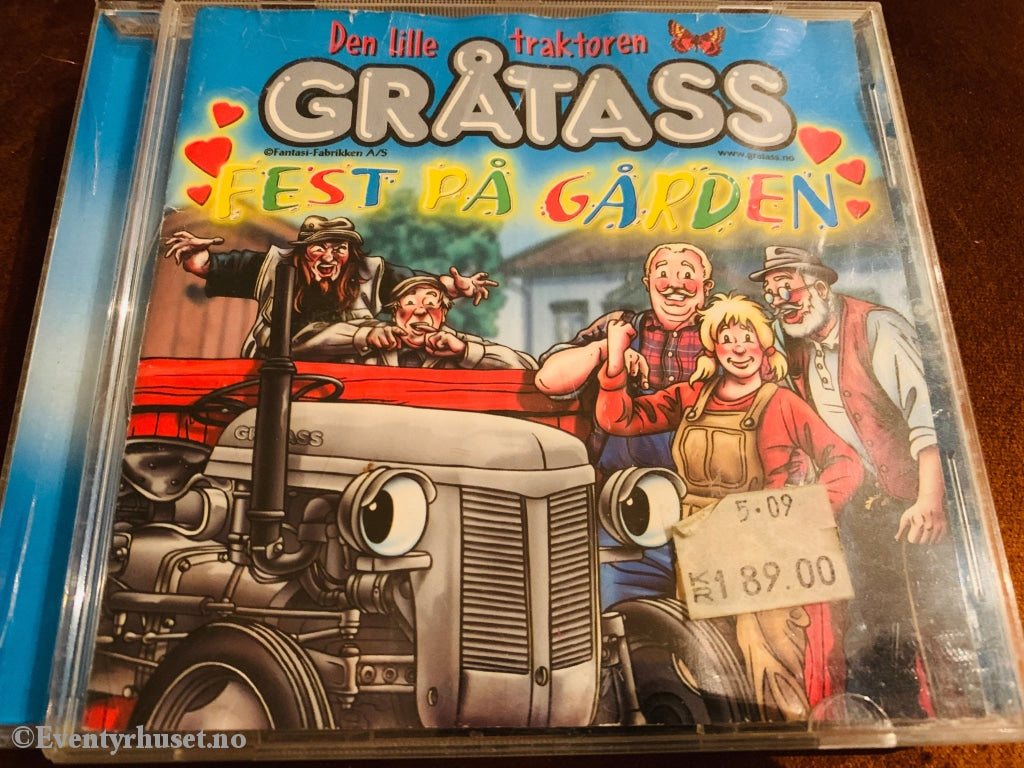 Den Lille Traktoren Gråtass - Fest På Gården. Cd. Cd