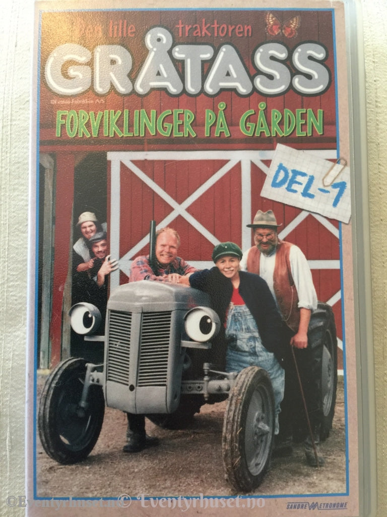 Gråtass - Forviklinger På Gården. 2001. Vhs. Vhs