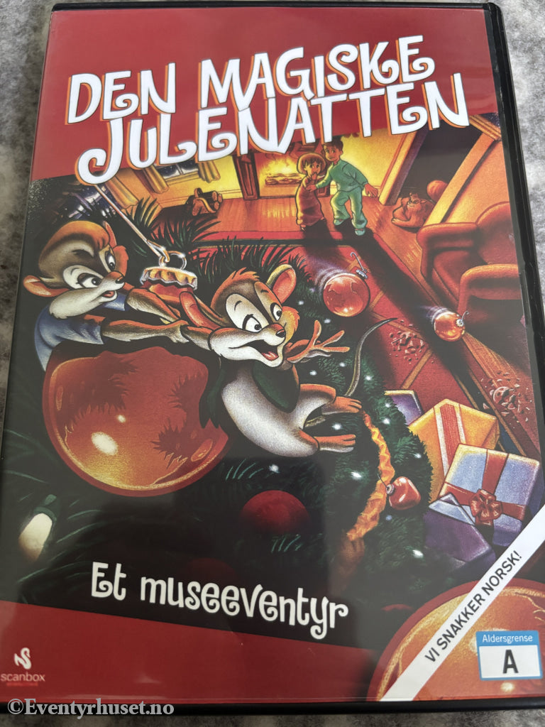 Den magiske julenatten - Et museeventyr. DVD.