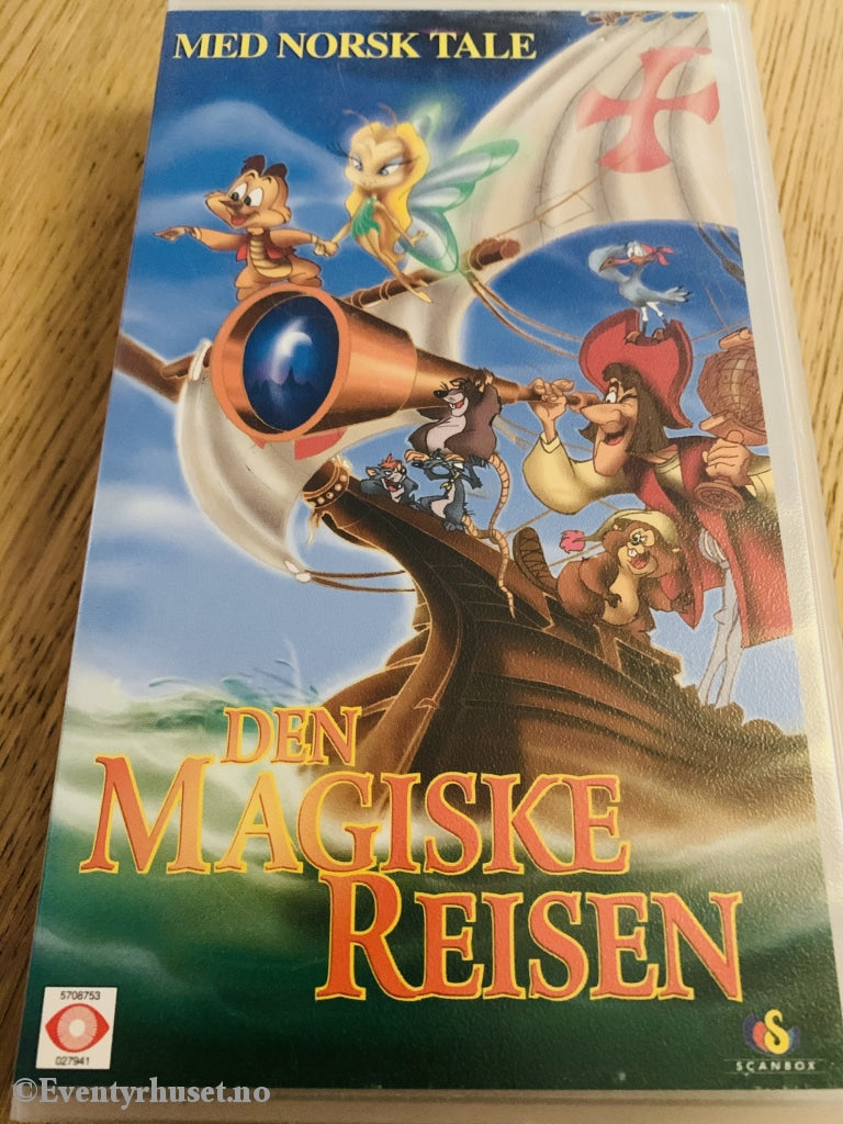 Den Magiske Reisen. 1994. Vhs Utleiefilm.