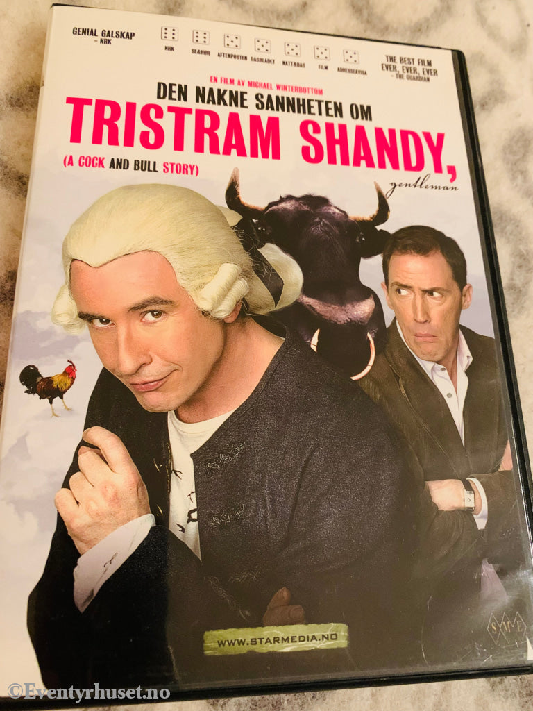 Den Nakne Sannheten Om Tristram Shandy. 2005. Dvd. Dvd