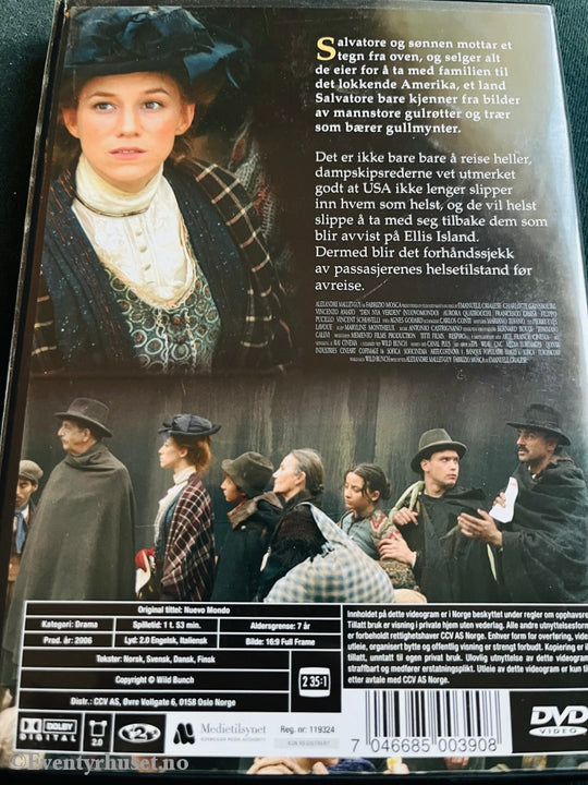 Den Nye Verden. 2006. Dvd. Dvd