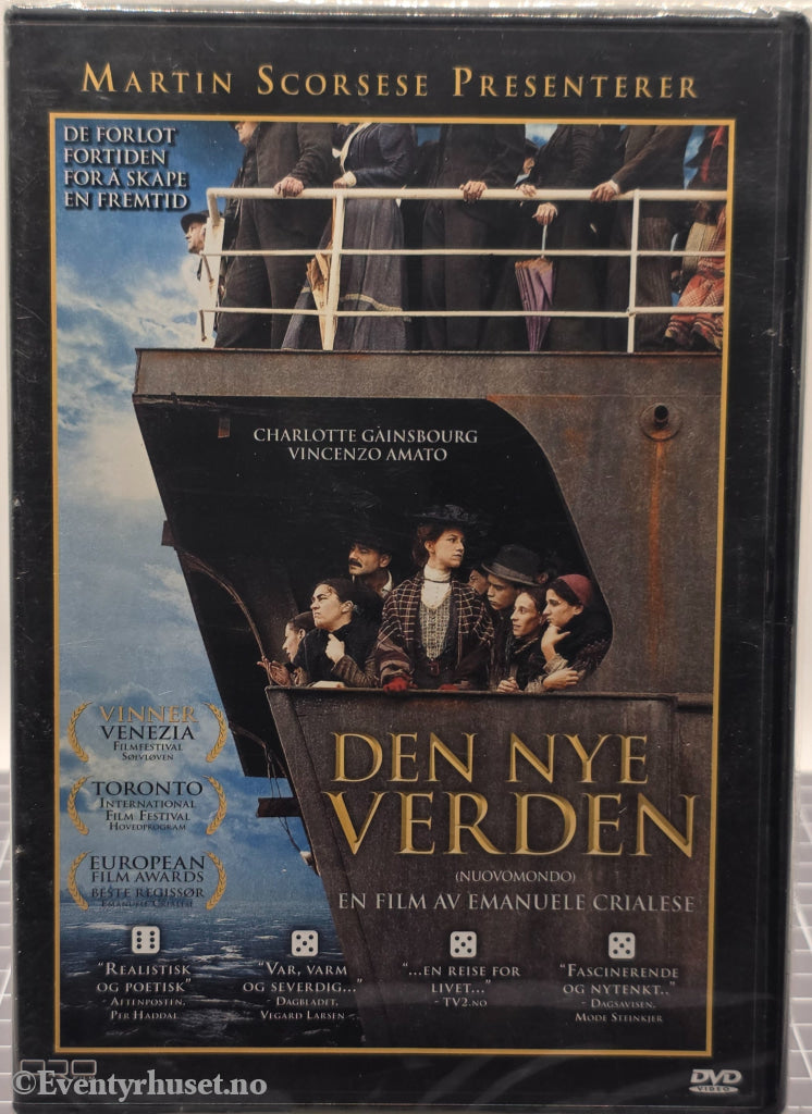 Den nye verden (Nuovomondo) (2006). DVD. Ny i plast!