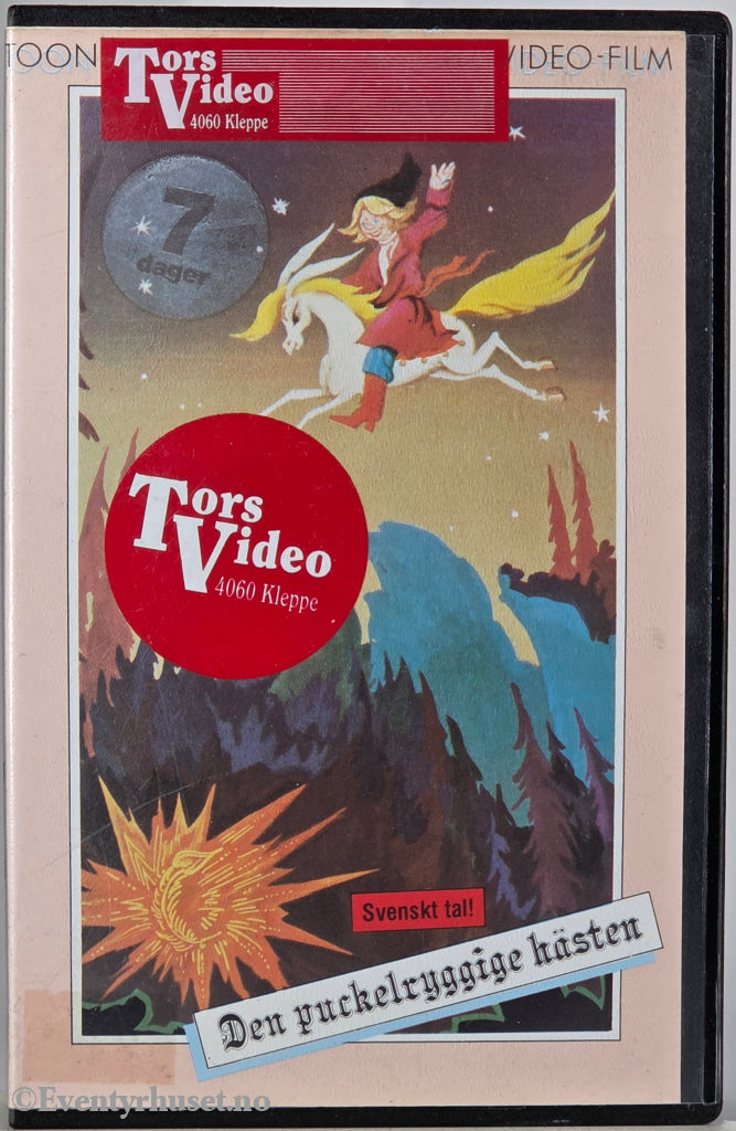 Den puckelryggige hästen – 1947 . VHS Big Box.