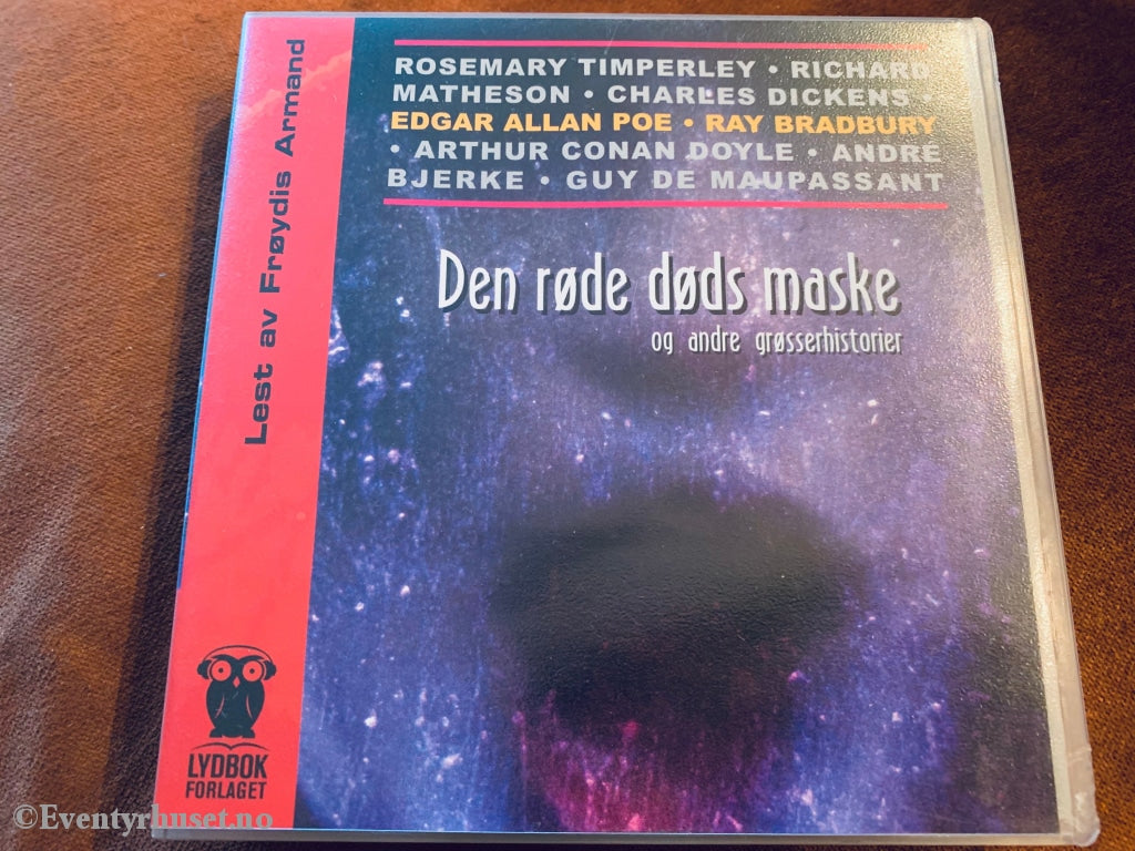 Den Røde Døds Maske Og Andre Grøsserhistorier. Lydbok På 3 Cd.