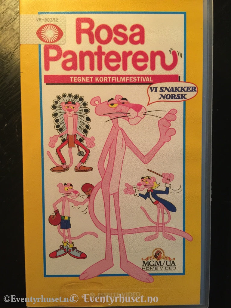 Den Rosa Panteren. 1964-75. Vhs. Vhs