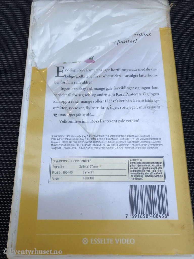 Den Rosa Panteren 1. 1964-75. Vhs. Vhs