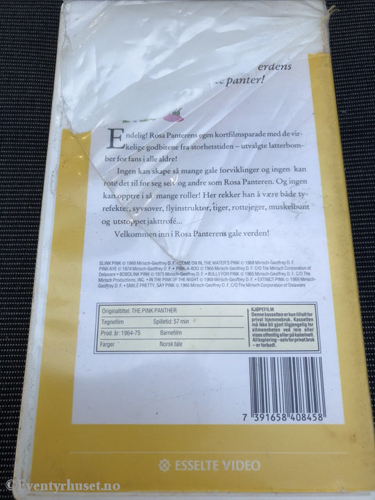 Den Rosa Panteren 1. 1964-75. Vhs. Vhs