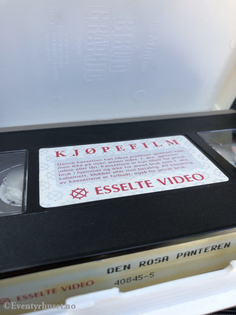 Den Rosa Panteren 1. 1964-75. Vhs. Vhs
