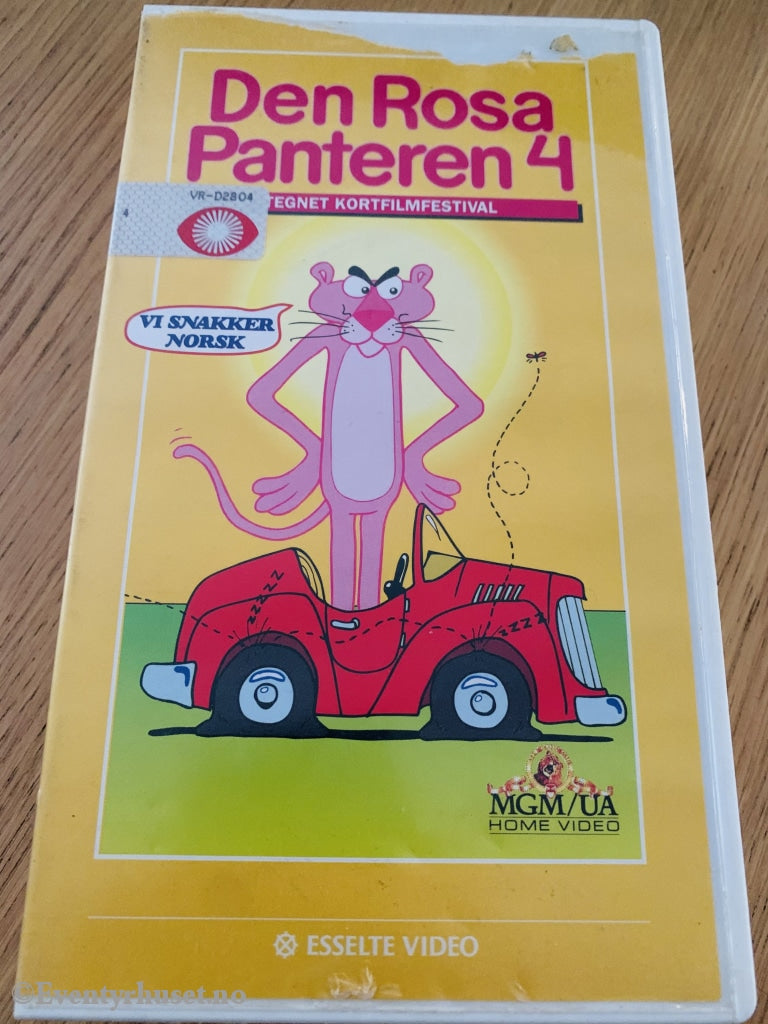 Den Rosa Panteren 4. 1965-75. Vhs. Vhs