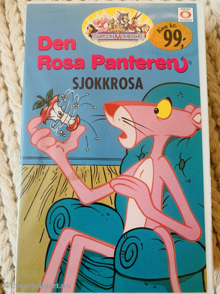 Den Rosa Panteren 4. Sjokkrosa. 1965-75. Vhs. Vhs