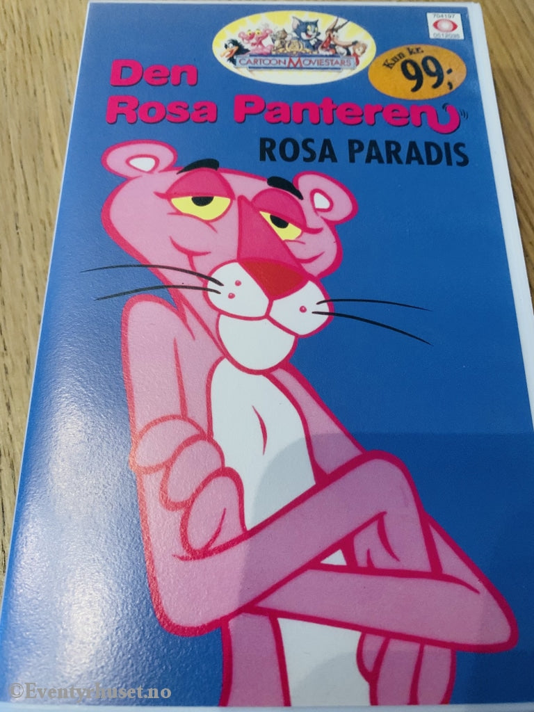 Den Rosa Panteren 6. Rosa Paradis. 1966-76. Vhs. Vhs