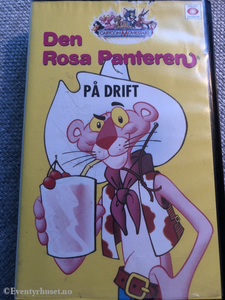Den Rosa Panteren På Drift. 1965-75. Vhs. Vhs