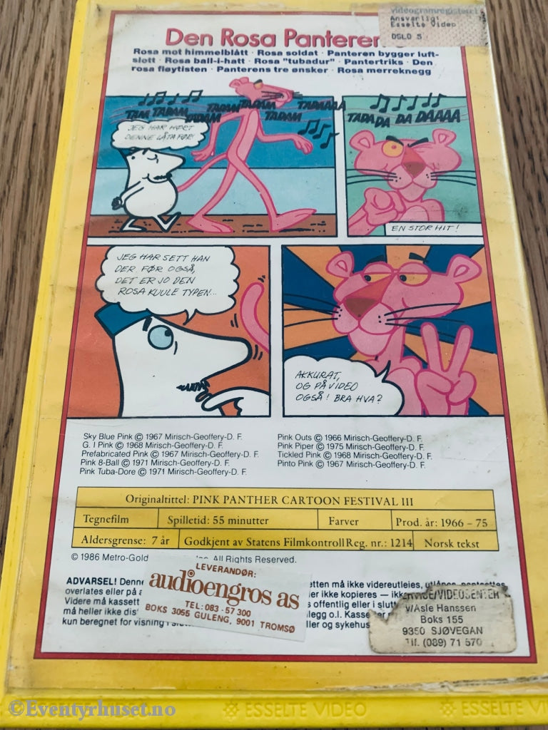 Den Rosa Panteren. Vol. 3. 1966-75. Vhs Big Box.