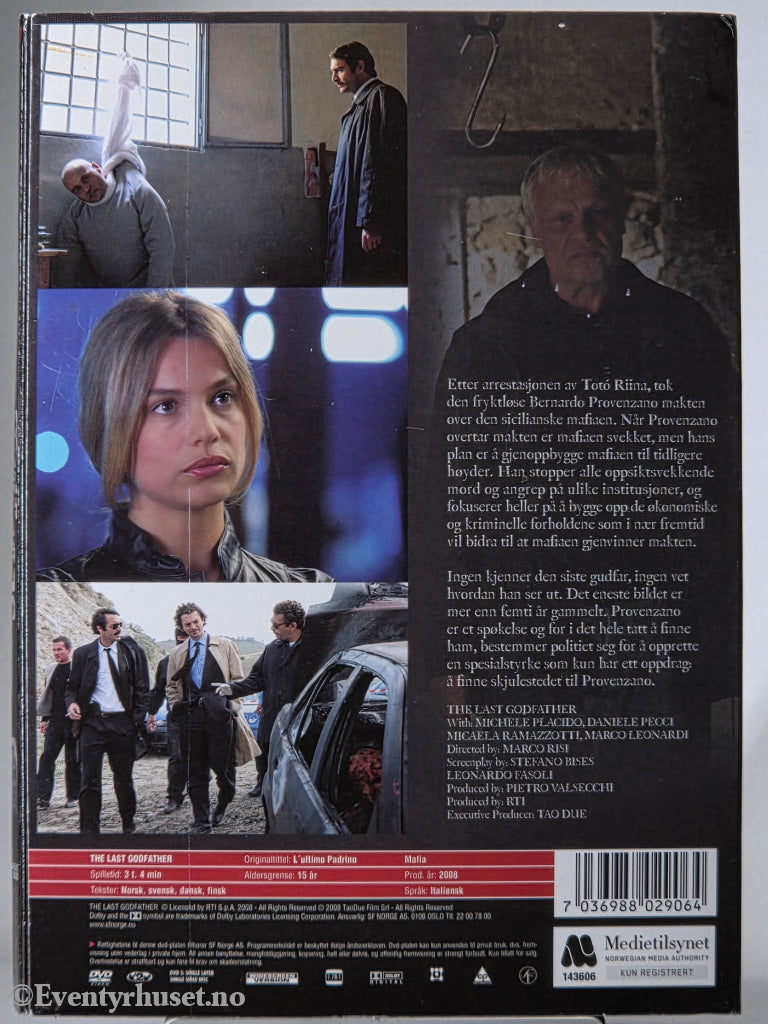 Den siste Gudfaren (2010). DVD. Slipcase.