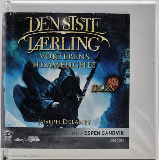 Den siste lærling: Vokterens hemmelighet – Joseph Delaney. Lydbok på CD.