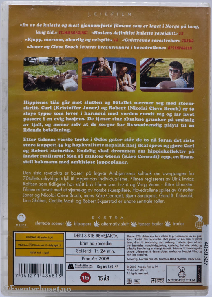 Den siste revejakta. 2008. DVD.