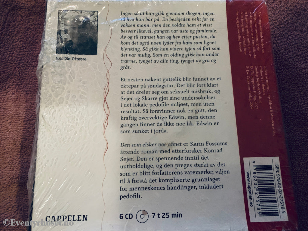 Den som elsker noe annet. Lydbok.