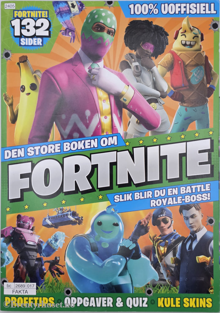 Den store boken om Fortnite. . Hefte.