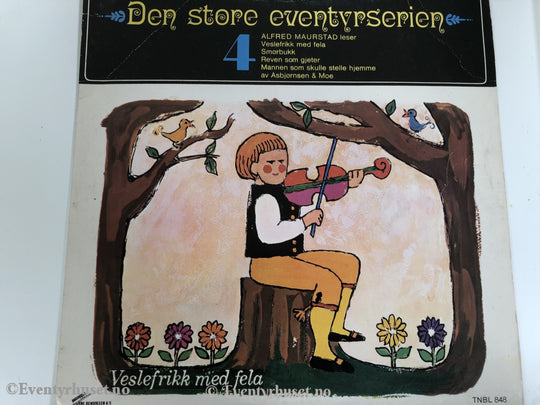 Den Store Eventyrserien. Nr 4. 1970. Lp. Lp Plate