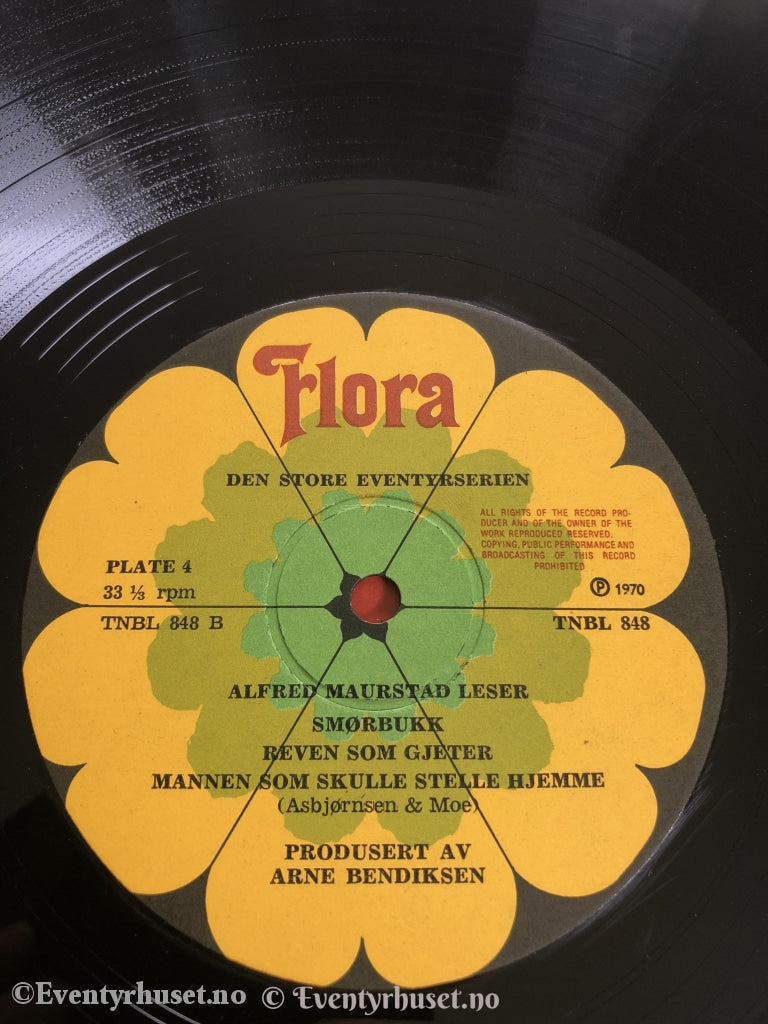 Den Store Eventyrserien. Nr 4. 1970. Lp. Lp Plate